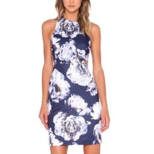 Finders Keepers Graphic Floral print dress